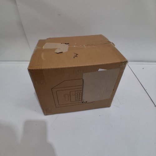 ELECTRONIC HOME SAFE - COMPACT DIGITAL LOCKING SAFE BOX WITH KEY OVERRIDE 0.25CU.FT - PINK (MODEL: BXX20) image 2