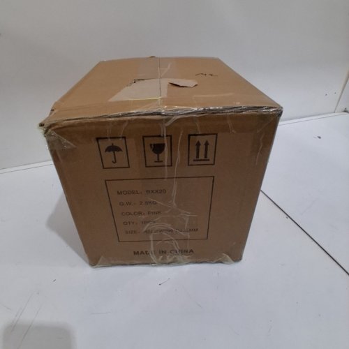 ELECTRONIC HOME SAFE - COMPACT DIGITAL LOCKING SAFE BOX WITH KEY OVERRIDE 0.25CU.FT - PINK (MODEL: BXX20) image 3