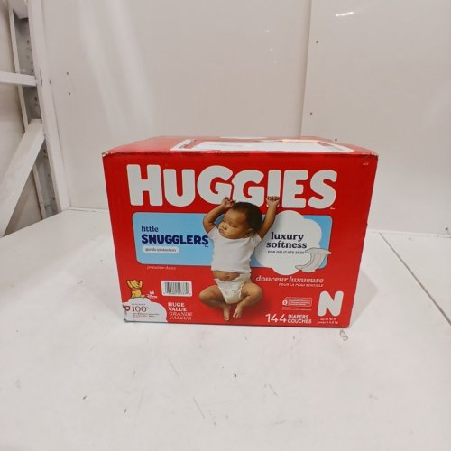 144PK HUGGIES DISNEY BABY LITTLE SNUGGLERS BABY DIAPERS - SIZE NEWBORN (UP TO 10LB) - DISNEY WINNIE THE POOH (MODEL: 55737-N) image 2