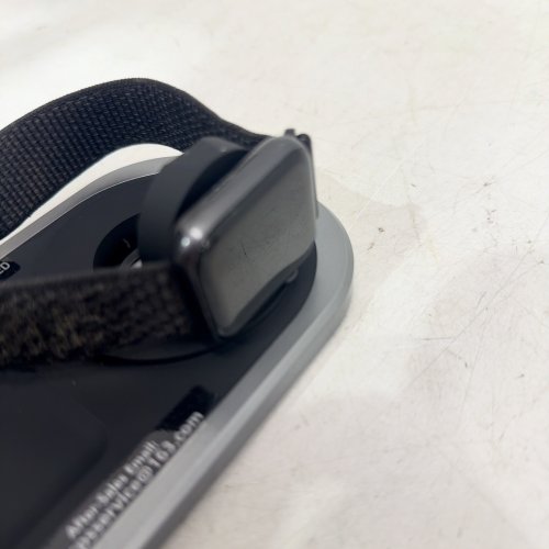 TEGISPAK 3 IN 1 WIRELESS CHARGER FOR IPHONE + APPLE WATCH + AIRPODS PRO - BLACK/GREY (MODEL:FD-318) image 2