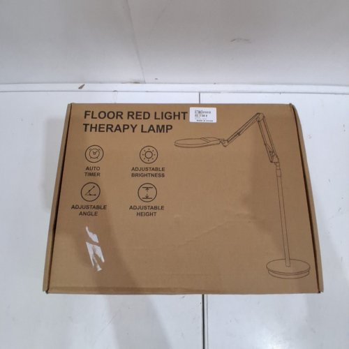 SHOMTERADE 3-IN-1 RED LIGHT THERAPY LAMP - 20W 100-120 V - WHITE/RED (MODEL: LLD-LDHG-BK-150LED) image 5