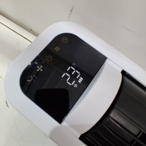 OMNIBREEZE PREMIUM 38" OSCILLATING TOWER FAN WITH WIFI CONTROL, 5-SPEEDS & REMOTE - WHITE/BLACK (MODEL: 5333021/DC2313R-G) image 2