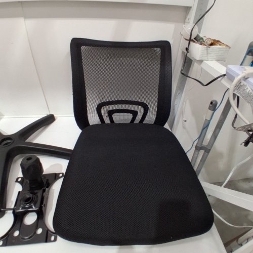 BESTOFFICE ERGONOMIC ADJUSTABLE HEIGHT SWIVEL MESH CHAIR - BLACK (MODEL: VN-H03) image 3