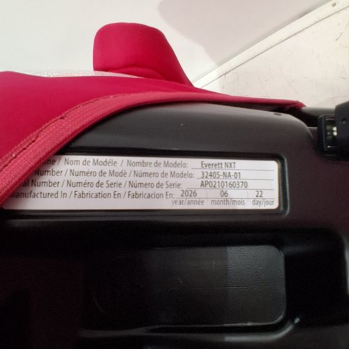 DIONO EVERETT NXT HIGH BACK BOOSTER CAR SEAT WITH RIGID LATCH - 40LBS MAX - PINK COTTON CANDY image 2