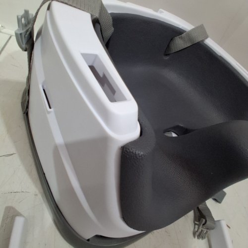 INGENUITY BABY BASE 2-IN-1 BOOSTER SEAT- 50LBS CAPACITY - WHITE/SLATE GREY (MODEL: 11576) image 3