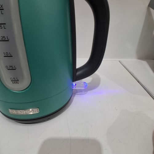 SENCOR ELECTRIC KETTLE - 1.7 L - METALLIC MINT (MODEL: SWK 1777GR) image 2