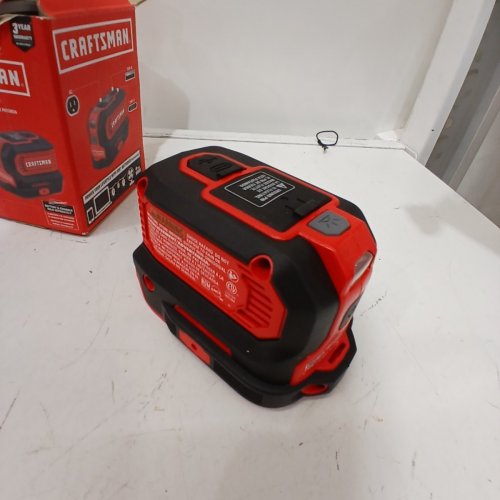 CRAFTSMAN **TOOL ONLY** 20V 150-WATT POWER INVERTER - RED/BLACK (MODEL: CMCB1150B) image 2