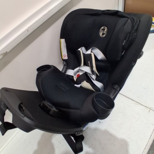 CYBEX GOLD CALLISTO G 360 ROTATING ALL-IN-ONE CONVERTIBLE CAR SEAT WITH SAFETY ASSURE PROTECTION SYSTEM - 120LBS MAX - BLACK (MODEL: MOONBLACK) image 5