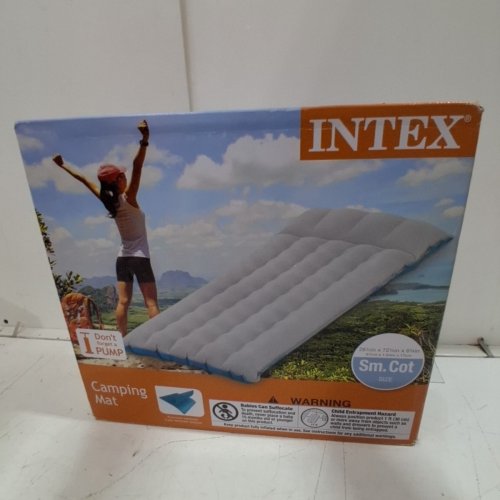 INTEX CAMPING MAT - 26" X 72" X 6" - GRAY image 2