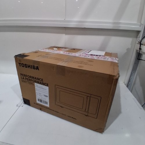 TOSHIBA COMPACT COUNTERTOP MICROWAVE OVEN - 1.2CU.FT - 1500W - STAINLESS STEEL (MODEL: ML-EM31P(SS)/CA) image 8