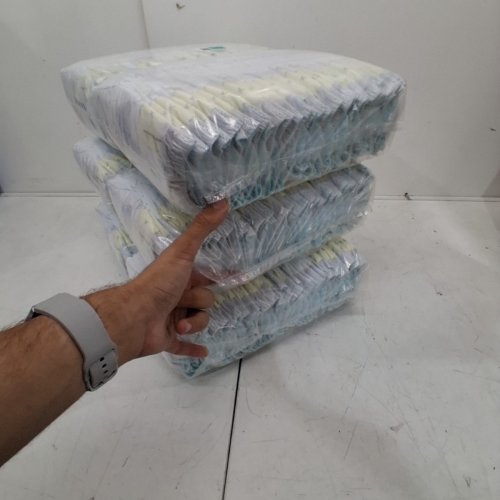 186PK PAMPERS SWADDLERS DISPOSABLE DIAPERS - SIZE 2 image 3
