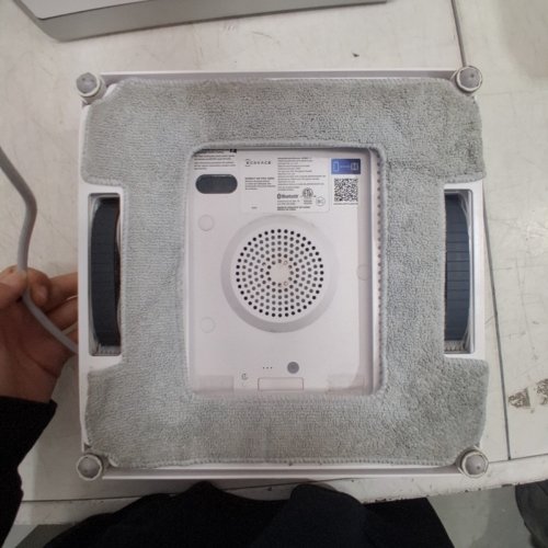 ECOVACS WINBOT W2 PRO OMNI PORTABLE WINDOW CLEANING ROBOT WITH THREE-NOZZLE WIDE-ANGLE SPRAY TECHNOLOGY - WIN SLAM 4.0 PATH PLANNING, DEEP EDGE CLEANING & 5500PA SUCTION POWER - WHITE (MODEL: WG851-11) image 5
