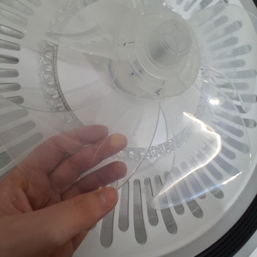 SPNOID CEILING FAN WITH LIGHTS - 20" - 3000K-6500K - WHITE (MODEL: KC-SP SERIES) image 3