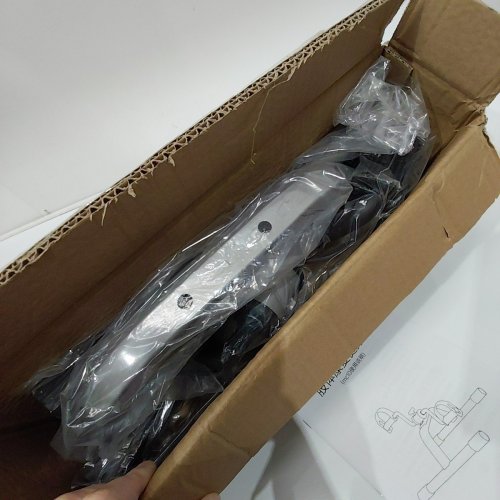 ARGAL COMPACT STATIONARY PEDAL STATIONARY BIKE EXERCISER - BLACK / SILVER (MODEL: MC10) image 3