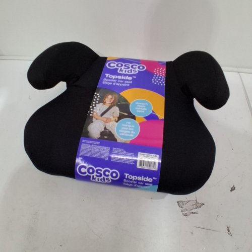 COSCO KIDS TOPSIDE CAR REAR BOOSTER SEAT - 15" WIDE - BLACK (MODEL: 22976C-BLK6) image 3