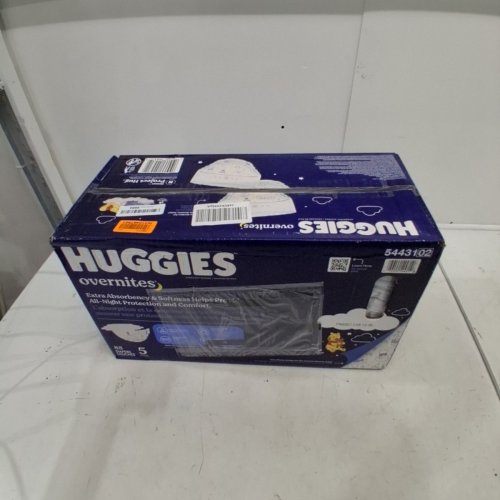 88PK HUGGIES OVERNITES NIGHTTIME DISPOSABLE DIAPERS - SIZE 5 - WINNIE THE POOH image 2