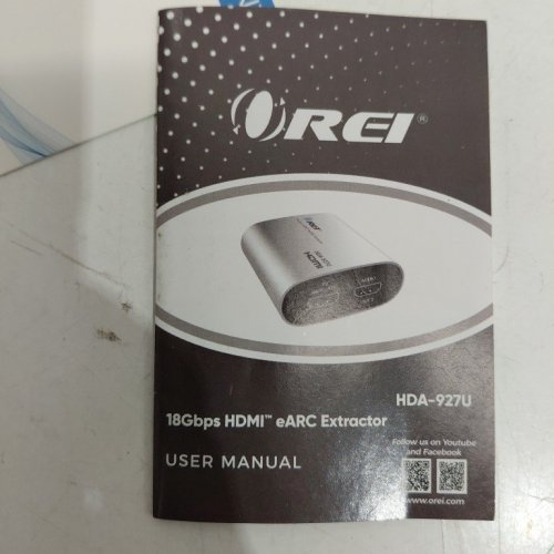 OREI 18GBPS EARC AUDIO EXTRACTOR CONVERTER - SILVER/BLACK (MODEL: HDA-927) image 4