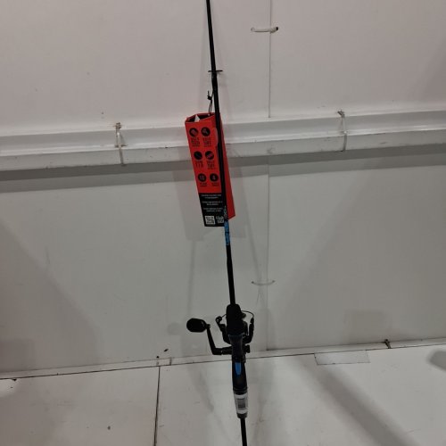 UGLY STIK SPINNING FISHING ROD AND REEL - 5FT6"; 6-12 LBS LINE; 1/8-5/8 OZ LURE - BLACK / BLUE (MODEL: USGXYLESP562M) image 3