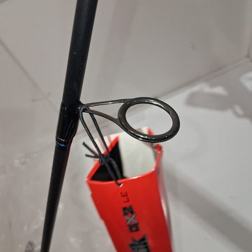 UGLY STIK SPINNING FISHING ROD AND REEL - 5FT6"; 6-12 LBS LINE; 1/8-5/8 OZ LURE - BLACK / BLUE (MODEL: USGXYLESP562M) image 6