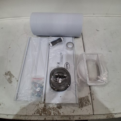 GULREAR SLIDING DOOR AC VENT KIT WITH EXTENDABLE HOSE FILTER SCREEN AND WEATHER STRIPPING - 95" (MODEL: 791290658742) image 2