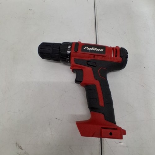 PULITUO BATTERY POWERED CORDLESS DRILL WITH LED LIGHT - RED (MODEL: DC7720S) image 3