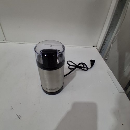 BLACK + DECKER EASY TOUCH ELECTRIC COFFEE & SPICE GRINDER - BLACK (MODEL: CBG110SC) image 3