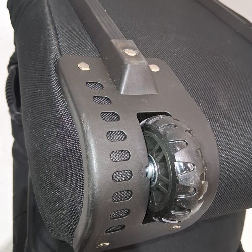 JOGFLOW SKI BAG 360° FULLY PADDED SKI BAG WITH WHEELS, 1200D WATERPROOF FABRIC - 69" / 15L - BLACK (MODEL:‎ SKIBAG-BLACK-175) image 4