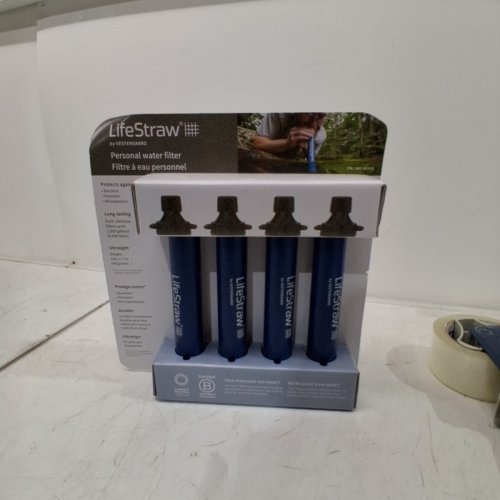 4PK LIFESTRAW PERSONAL WATER FILTER - BLUE (MODLE:LSP4PCCAN1) image 3
