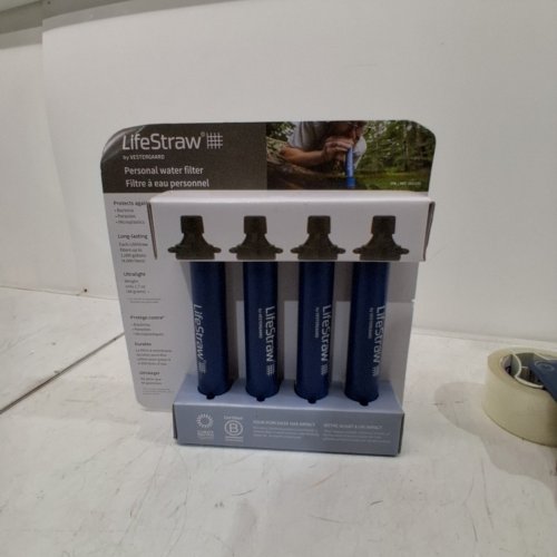 4PK LIFESTRAW PERSONAL WATER FILTER - BLUE (MODLE:LSP4PCCAN1) image 4