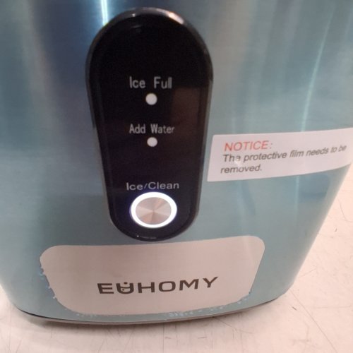 EUHOMY COUNTERTOP NUGGET ICE MAKER - 35LBS - STAINLESS STEEL (MODEL: IM013-NSI-USEH) image 2