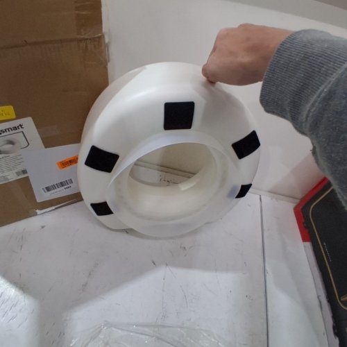 HEALTHSMART TOILET SEAT RISER - 15"X5" - WHITE image 3
