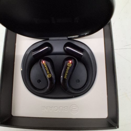 BUGANI AIR-CONDUCTION WIRELESS BLUETOOTH HEADPHONES - BLACK (MODEL: B16) image 2