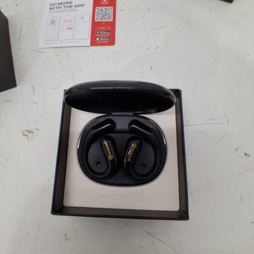 BUGANI AIR-CONDUCTION WIRELESS BLUETOOTH HEADPHONES - BLACK (MODEL: B16) image 3