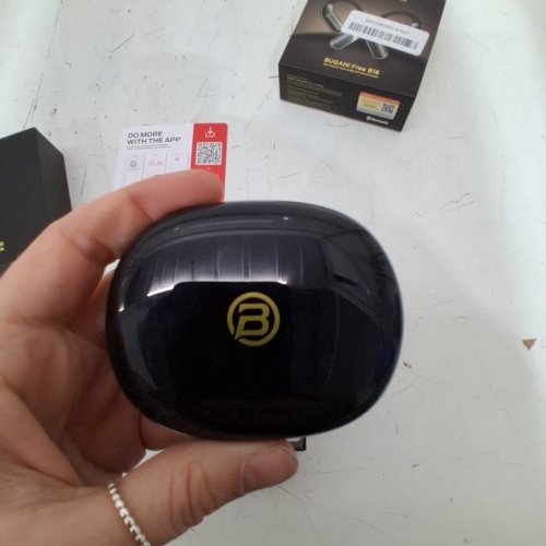 BUGANI AIR-CONDUCTION WIRELESS BLUETOOTH HEADPHONES - BLACK (MODEL: B16) image 4