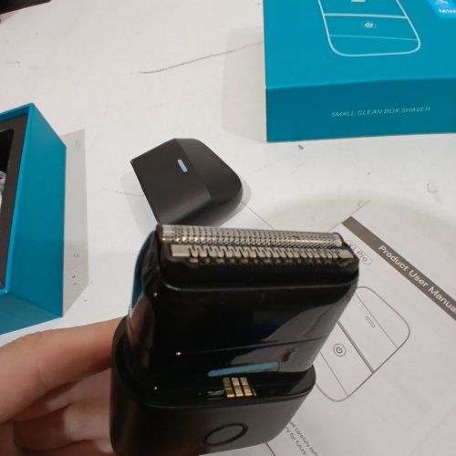 SMALL CLEAN BOX FOIL SHAVER - BLACK (MODEL: X1 PRO) image 4