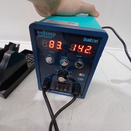 BAKON SMD REWORK SOLDER STATION - TURQUOISE (MODEL: BK8586D) image 2
