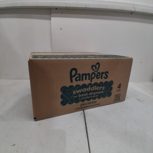 150PK PAMPERS SWADDLERS ACTIVE BABY DIAPERS - SIZE 4 - 37LBS image 4