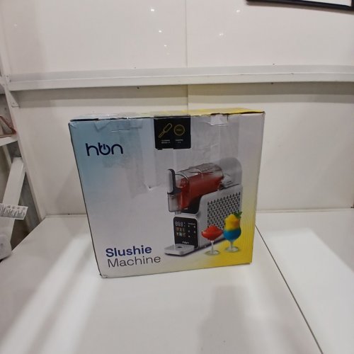 HBN NO ICE NEEDED SLUSHIE FROZEN DRINK MAKER MACHINE WITH 6 PRESET FUNCTIONS - 88 OZ - 220W, 110-120 V - WHITE (MODEL: CP-UBS-800/SM-800) image 10