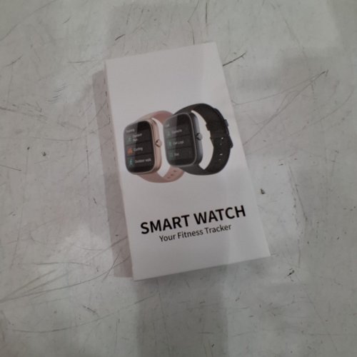 SMART WATCH FITNESS TRACKER - 1.91" HD SCREEN, HEART RATE/SLEEP MONITOR, SPO2, IP68 WATERPROOF, STEP COUNTER, FOR ANDROID/IOS - PINK (MODEL: T60) image 4