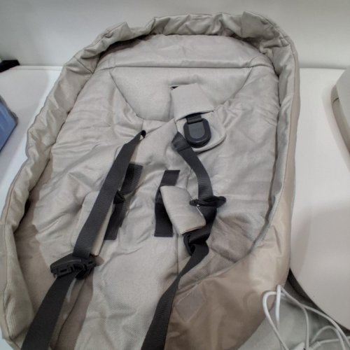 UPPABABY MAMAROO CAMILA SMART BABY SWING WITH MUSIC AND MOVEMENT - CHARLIE SAND - (MODEL: 2001) image 5