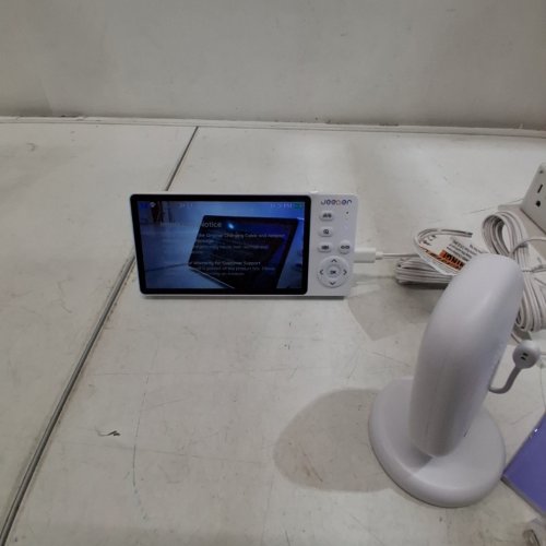 JEEBER 2-WAY AUDIO 1080P BABY MONITOR WITH TEMPERATURE SENSOR - 3050MAH - WHITE (MODEL:VB619) image 5
