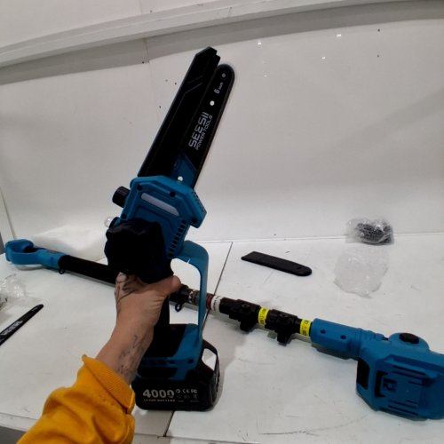 SEESII CORDLESS PRUNING SAW COMBO - 4 IN 1 SET - REACHS 15FT - BLUE (MODEL: P6 COMBO) image 2
