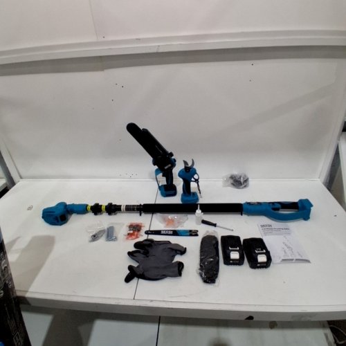 SEESII CORDLESS PRUNING SAW COMBO - 4 IN 1 SET - REACHS 15FT - BLUE (MODEL: P6 COMBO) image 5