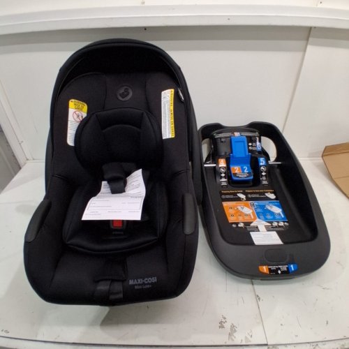MAXI-COSI MICO LUXE+ INFANT CAR SEAT, LIGHTWEIGHT, EASY INSTALL WITH MAXILOCK - 30LB MAX - BLACK (MODEL: 22366CTWB) image 3