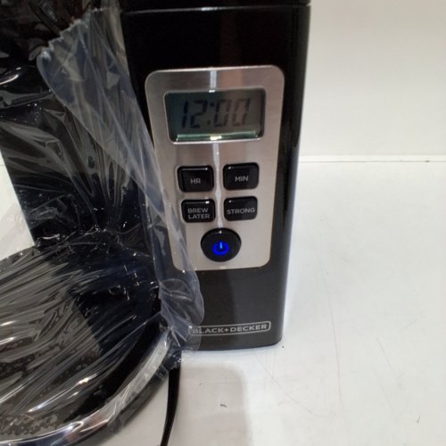 BLACK+DECKER THERMAL CARAFE PROGRAMMABLE COFFEEMAKER/COFFEE MACHINE - 3QT - STAINLESS STEEL/BLACK (MODEL: ‎CM2046SC) image 2