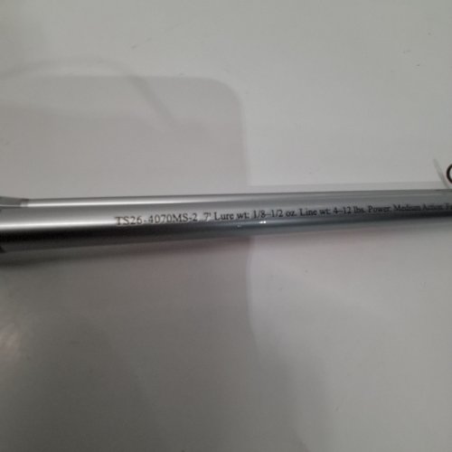 BPS TOURNEY SPECIAL SPINNING COMBO FISHING ROD - 7FT - MEDIUM - FAST - GREY - (MODEL:TS26-3066MS-2) image 2