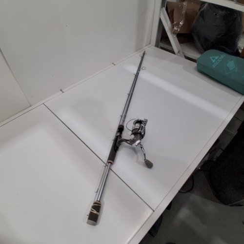 BPS TOURNEY SPECIAL SPINNING COMBO FISHING ROD - 7FT - MEDIUM - FAST - GREY - (MODEL:TS26-3066MS-2) image 3
