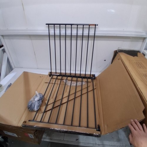 MUNCHKIN PUSH TO CLOSE EXTENDING BABY GATE - 27" X 30.5" - DARK GREY image 2