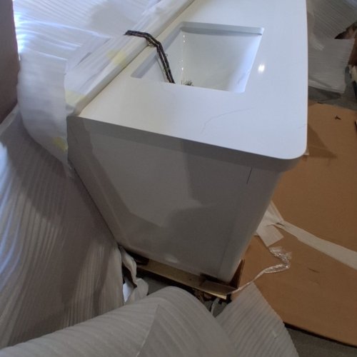 NORTHRIDGE BATHROOM BENTLEY BAY VANITY 2 DOORS AND 2 DRAWERS - 72" - WHITE (MODEL: 9V332V72-2) image 8