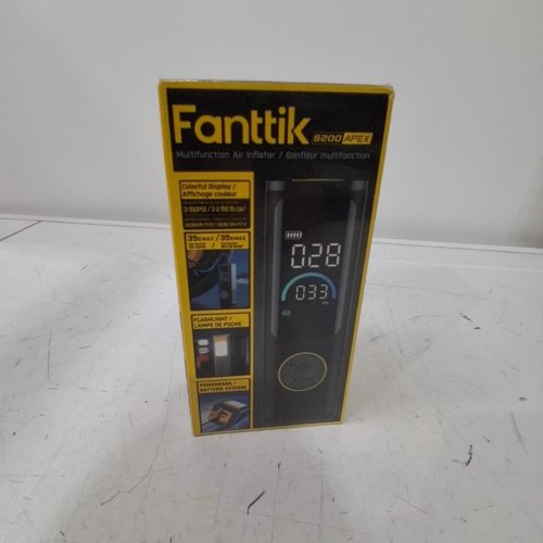 FANTTIK S200 APEX TIRE INFLATOR - BLACK image 2